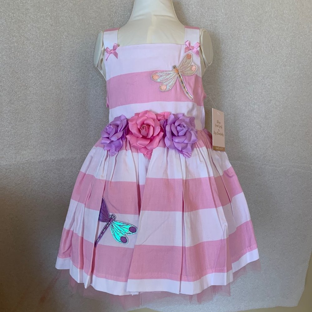 Tutu Couture Little Girl 2T Sateen Tulle Dress